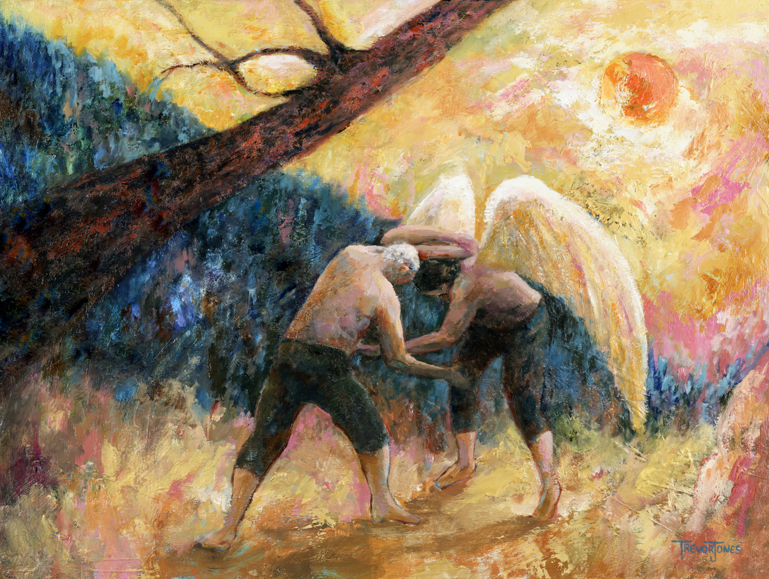 jacob wrestles with angel